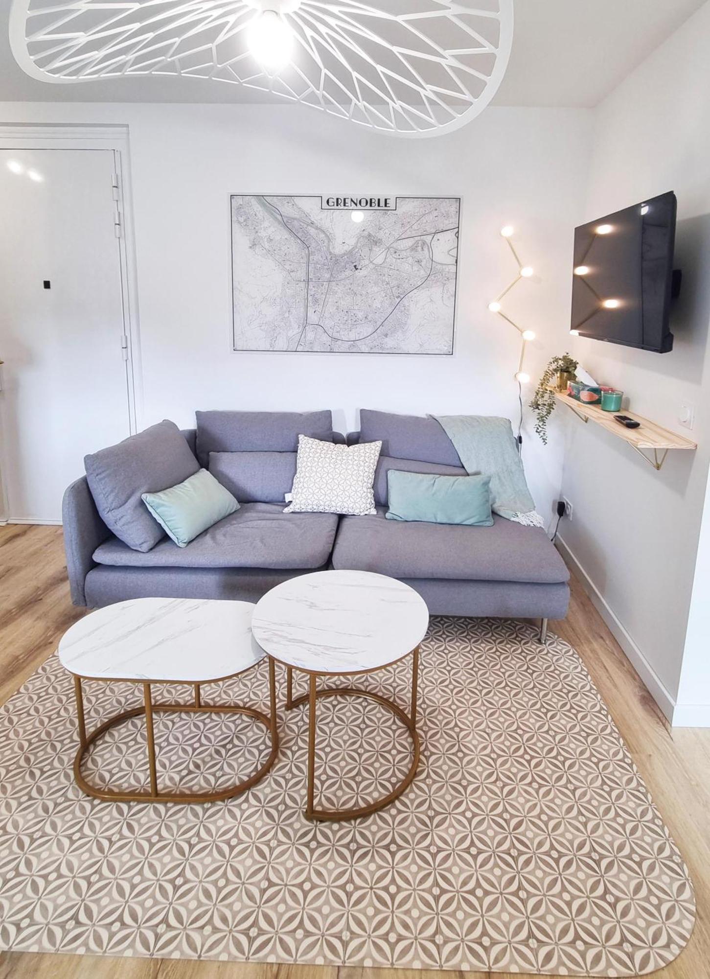Appartement Hagaki Vue Panoramique Proche Gare Netflix Grenoble Exterior photo
